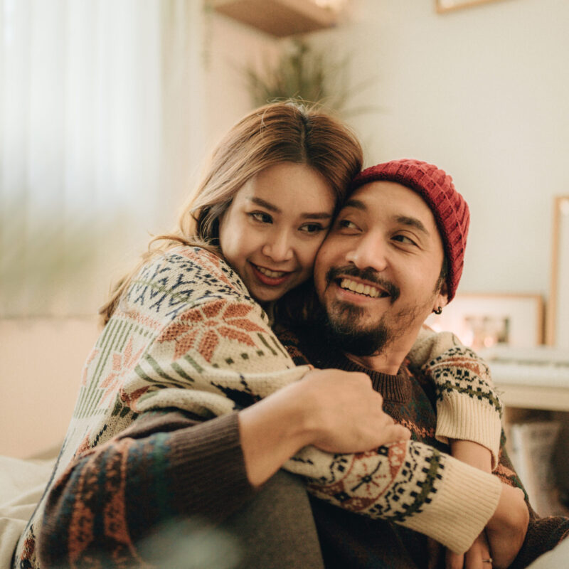 Couple overcoming fears in the swinging lifestyle