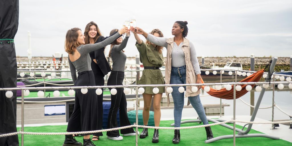 drinking with friends