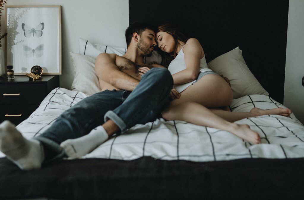 couple in bed