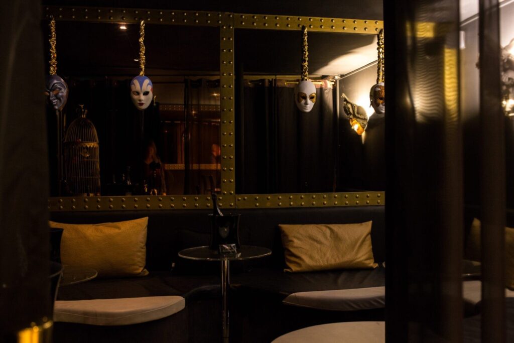 mirror masks and pillows