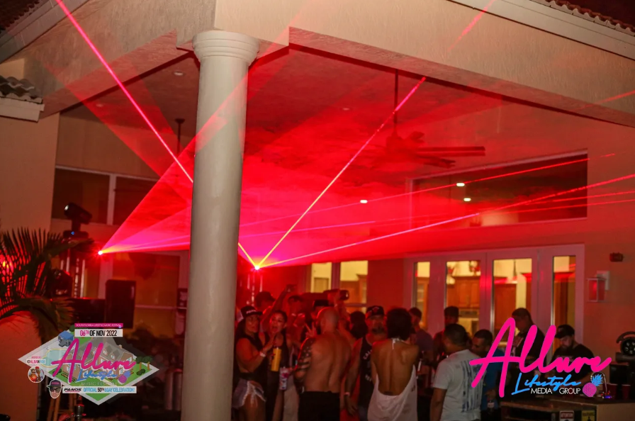 Image of people in the party