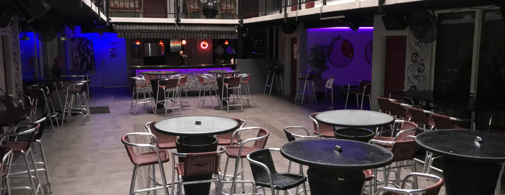 Picture of the nightclub at the Rooftop Resort in Hollywood, Florida