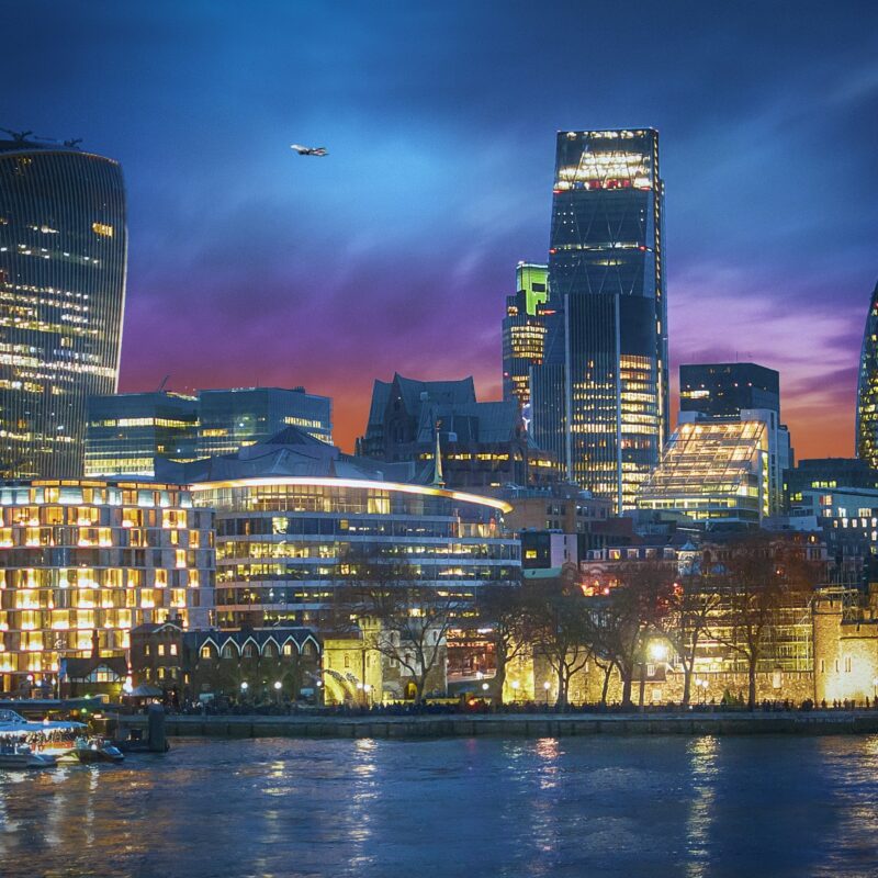 landscape photography of city skyline