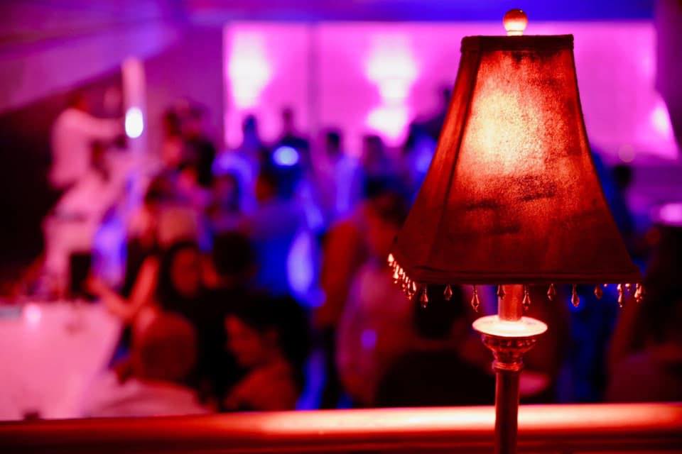 Image of lamp in the club