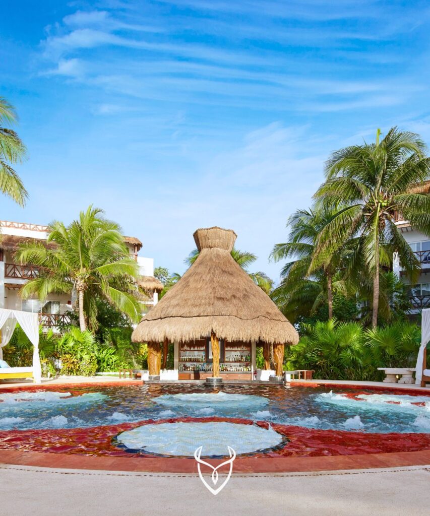 Picture of the jacuzzi lounge