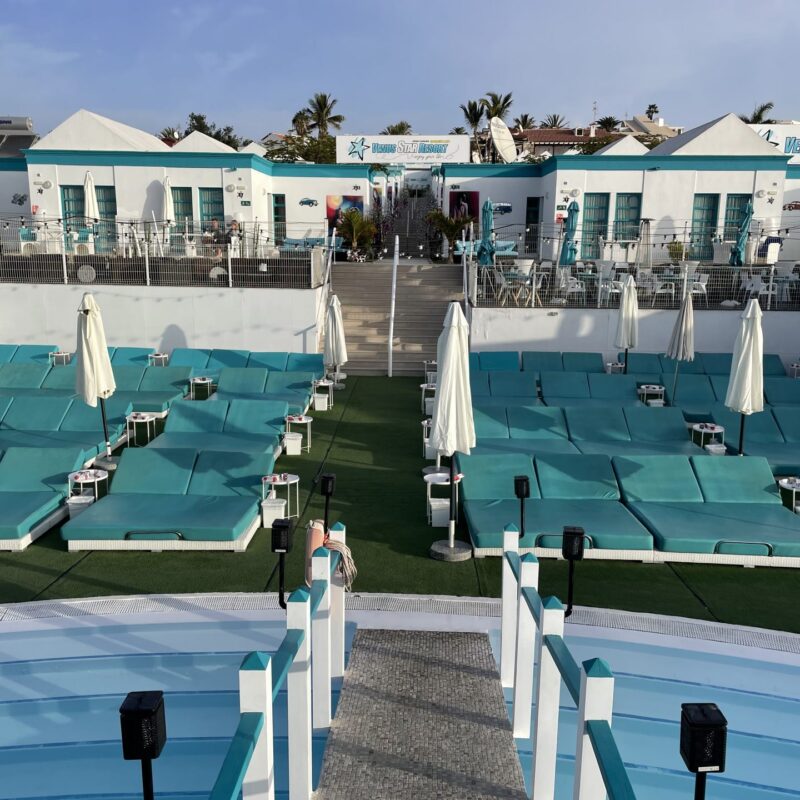 aerial view of Venus Star Resort in Spain