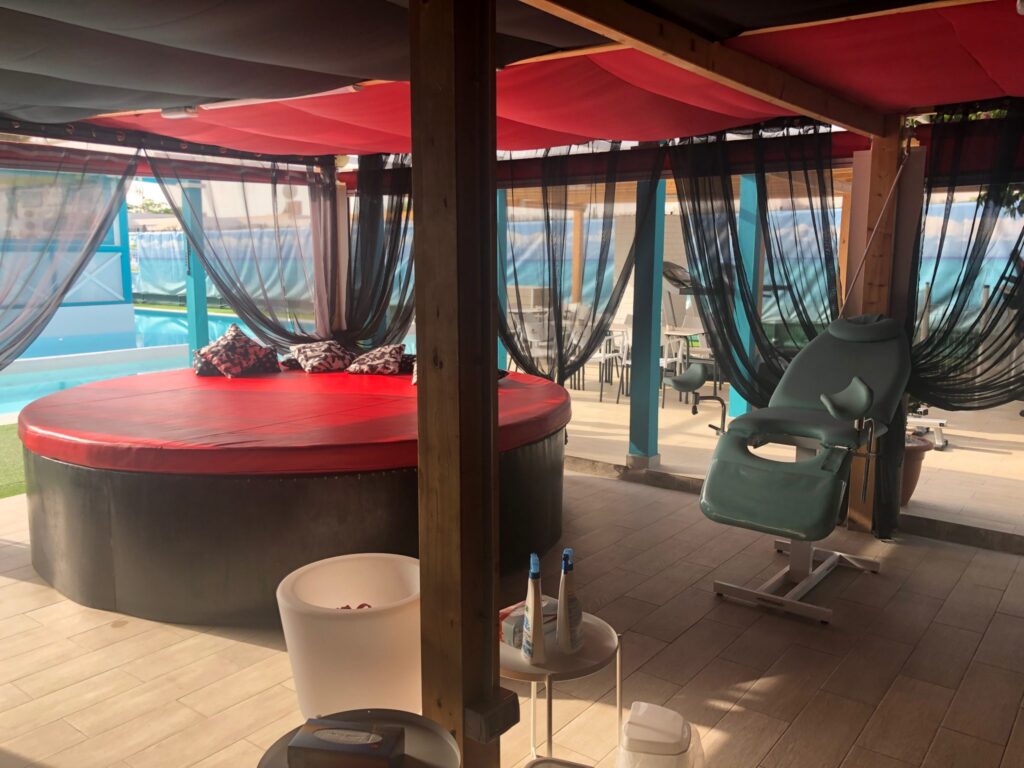 Picture of outdoor playroom