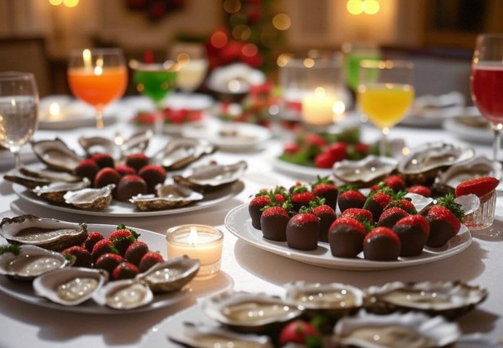 aphrodisiac foods at a party