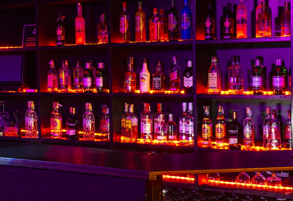 Picture of main floor bar