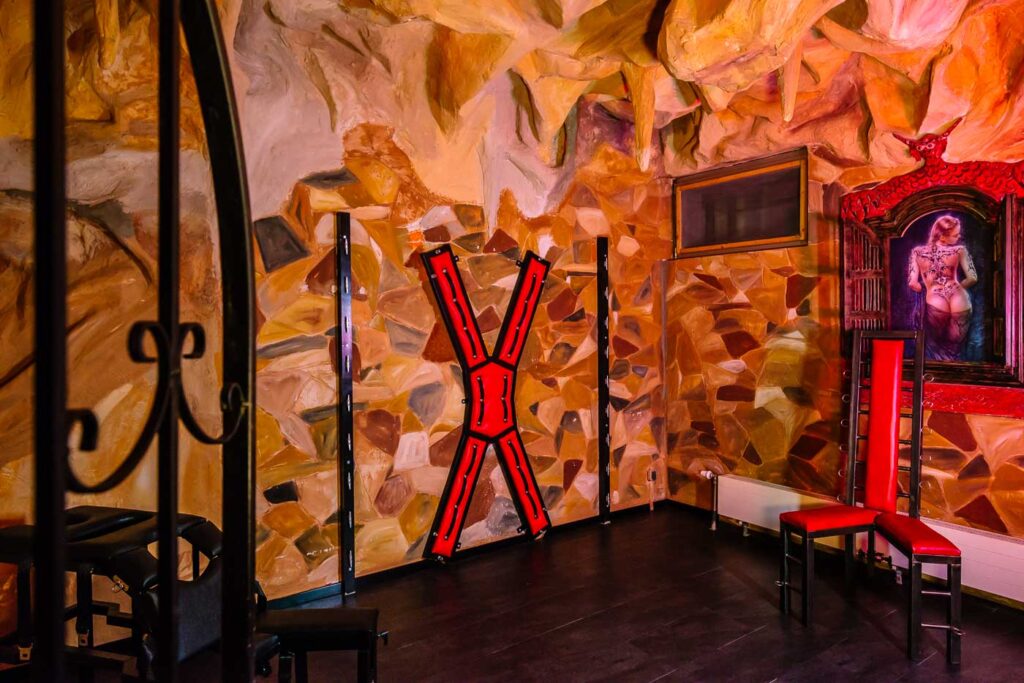 Large room in the club