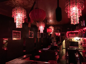 Chandelier image in a room