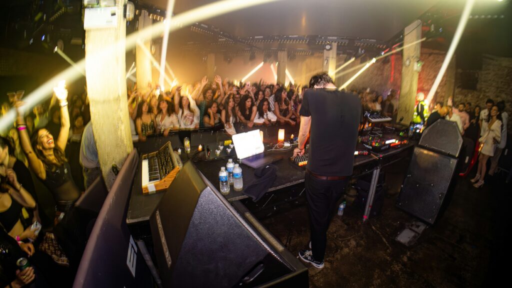 People standing in the club