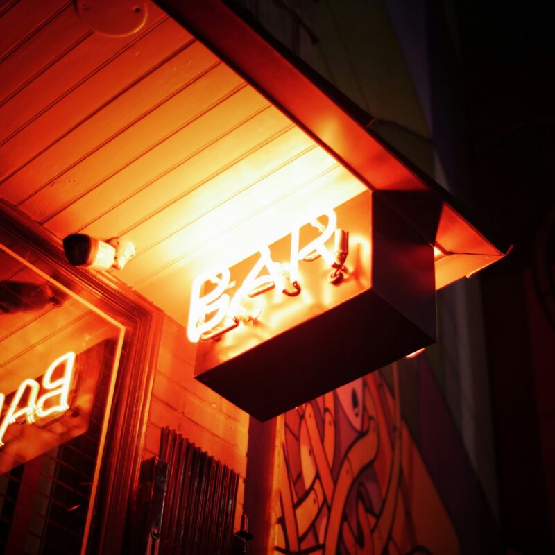 Image of a bar outside