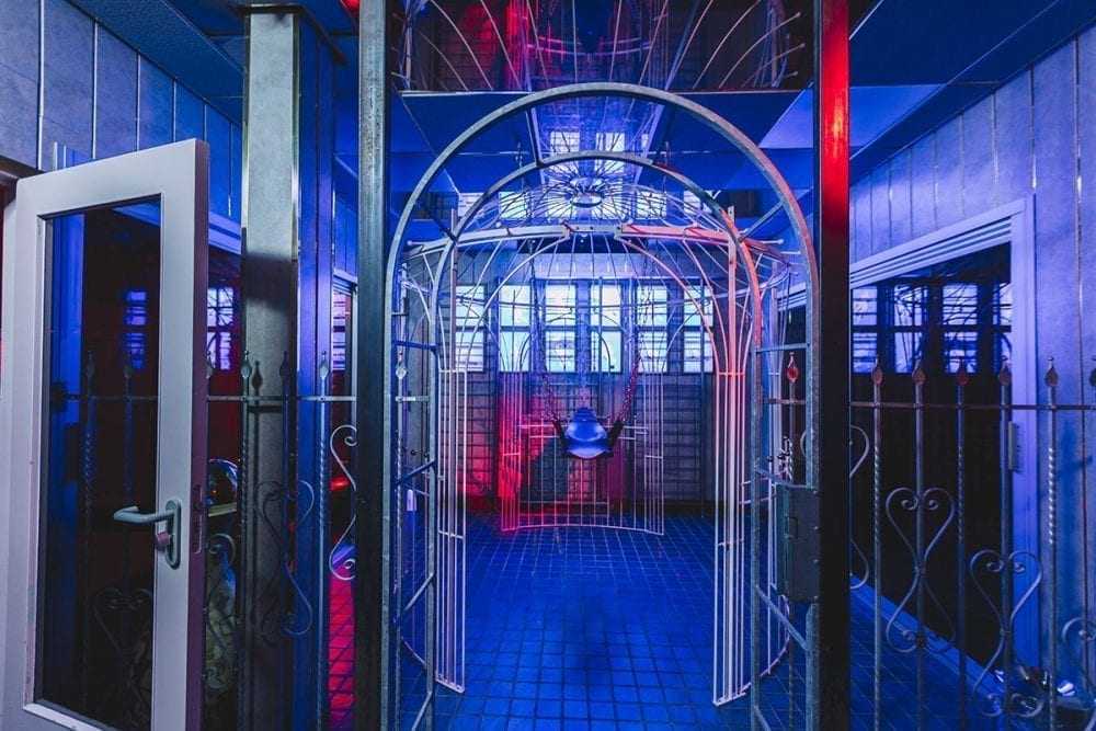 Big cage in the room