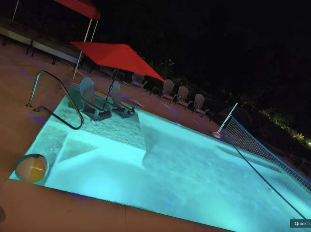 Heated Conversation Pool