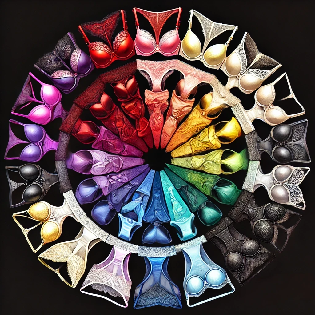 The Color Wheel of Lingerie: Pick Your Perfect Shade