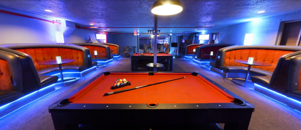 Billiards in the club
