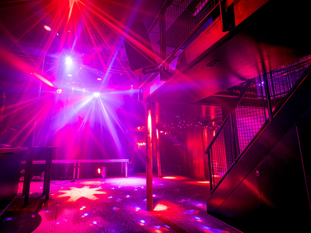 Club image in the floor