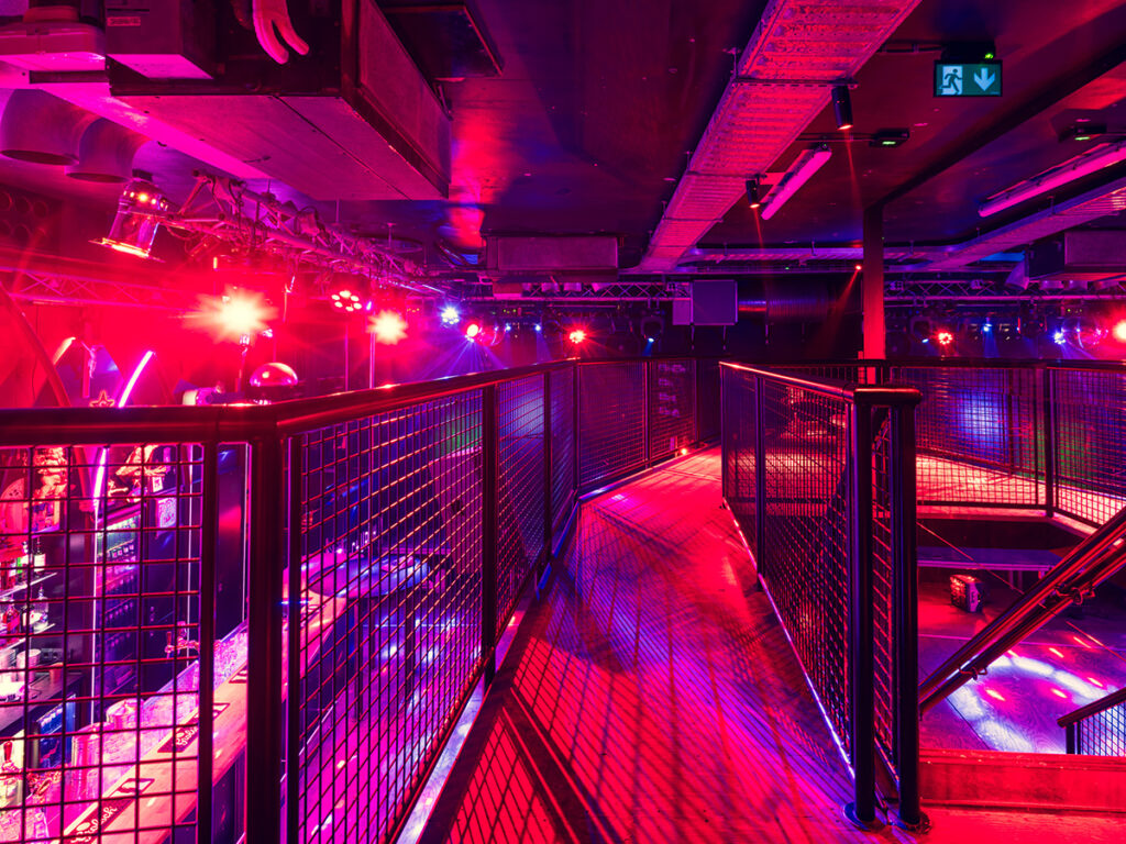 Stairs in the club