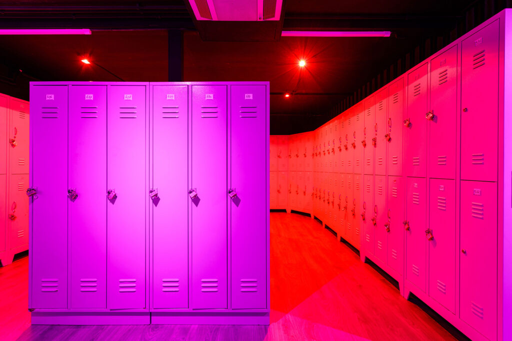 Closet for things in the club