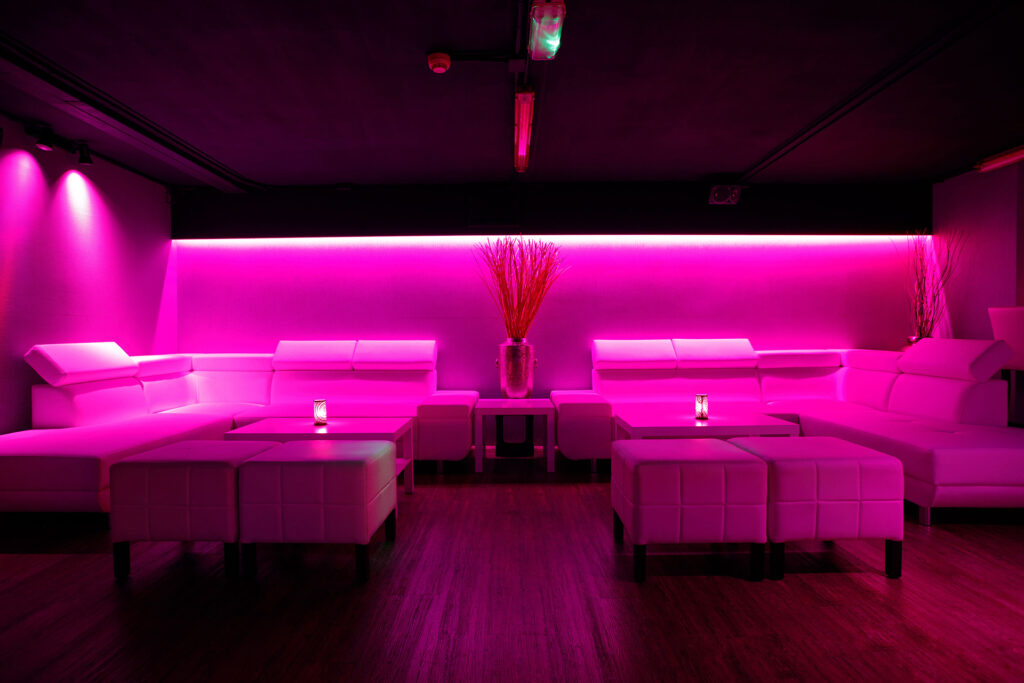 Big lounge in the club