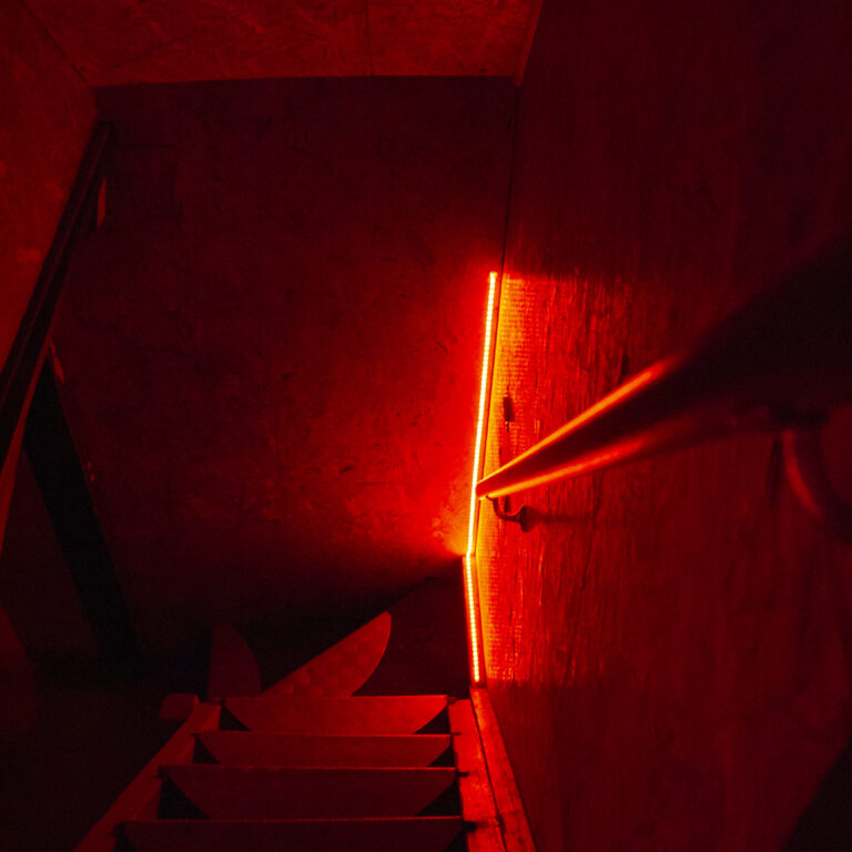 Stairs in the club