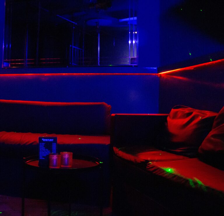 Couches in the club