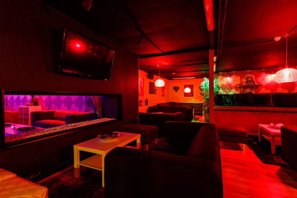 Big private room in the club