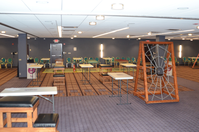 Play space in the club with web design