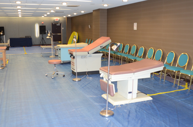 Play space in the club