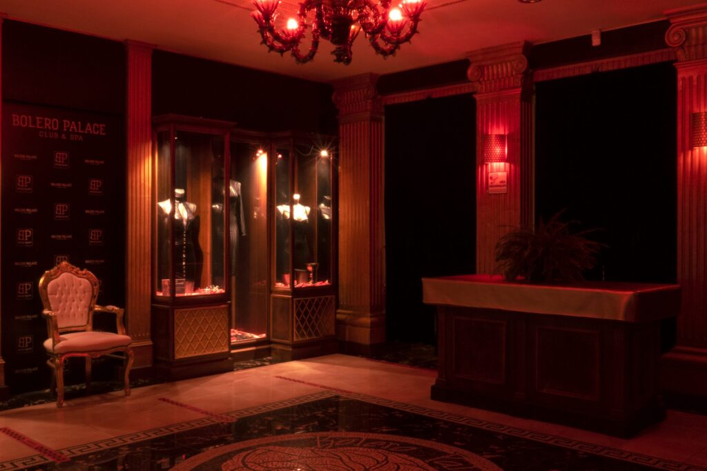 Big room in the club