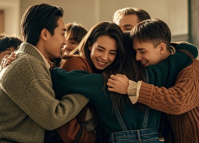 Group of people in intimate meetups