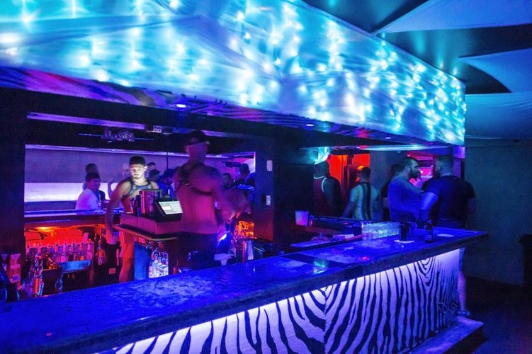 People in the club standing