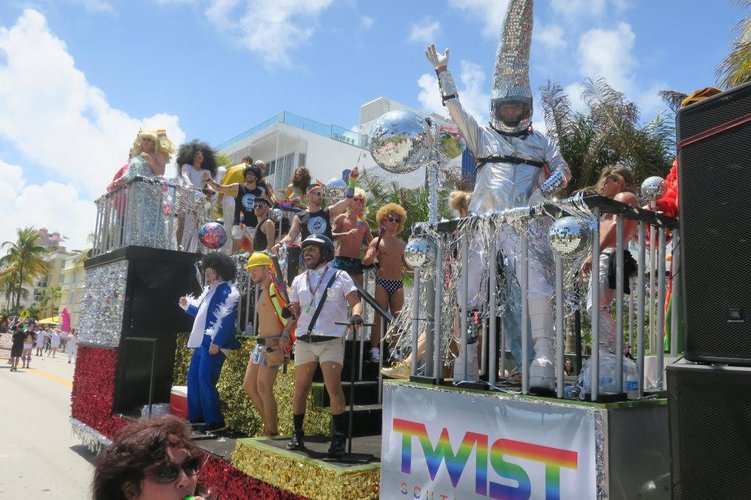 People in the moving vehicle