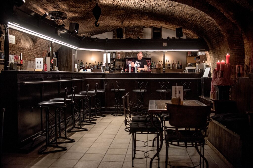 Drinking room in the club