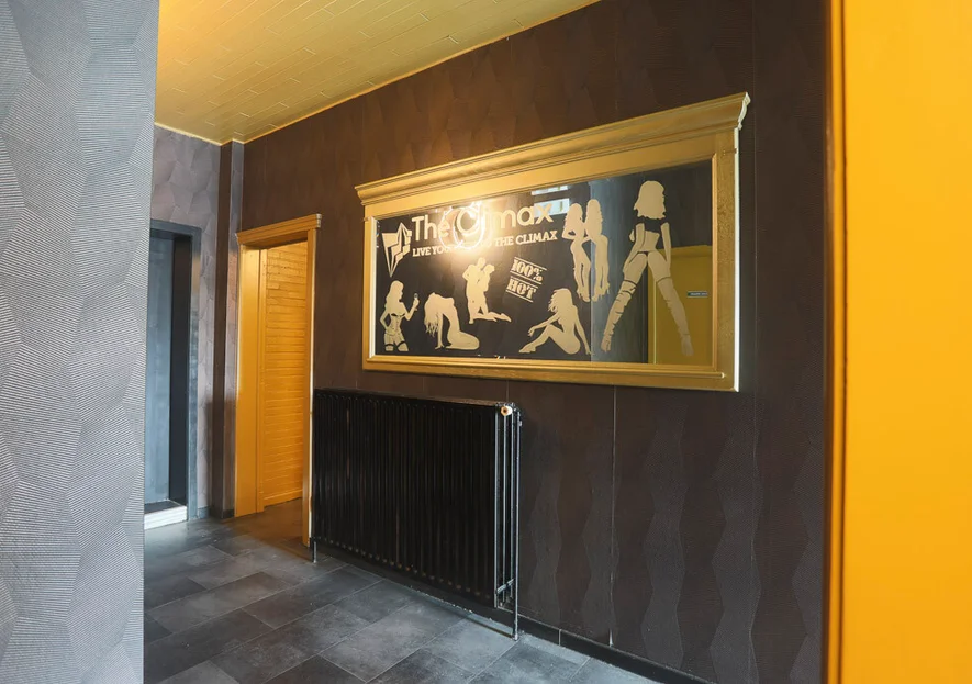 Big picture frame in the wall