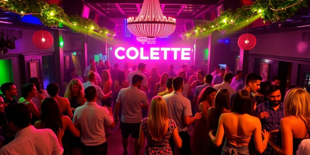 Couples dancing in a lively atmosphere at Colette New Orleans.