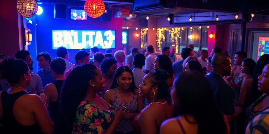 Diverse nightlife scene in Baltimore's social clubs.