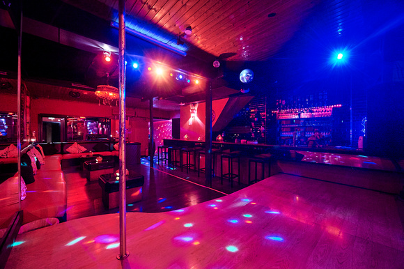 Dancing floor in the club