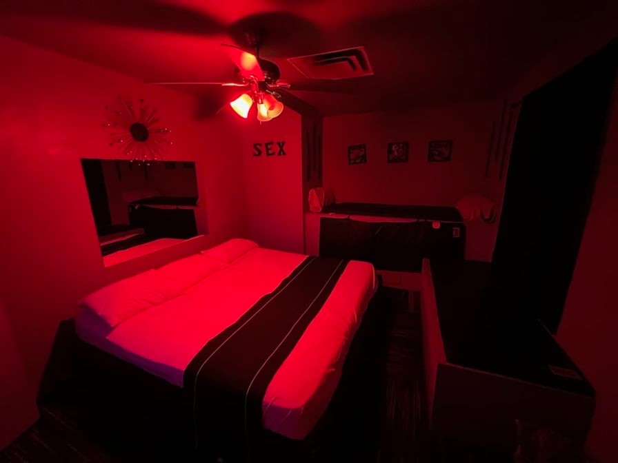 Bedroom in the club