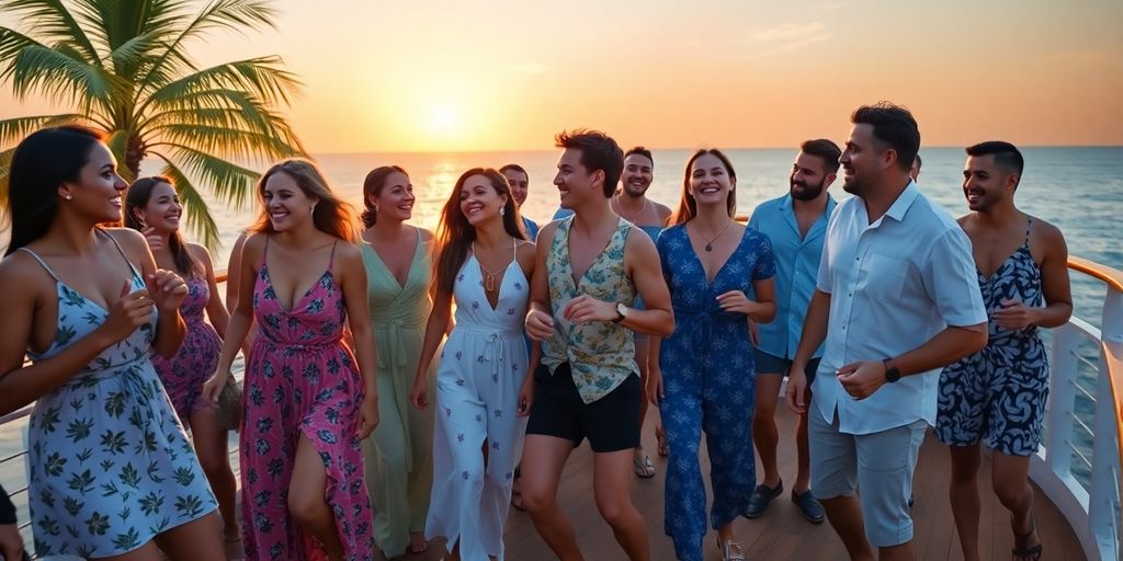 Millennials on a swinger cruise.