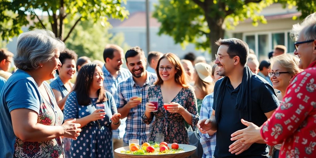 People enjoying social gatherings, embracing diverse activities.