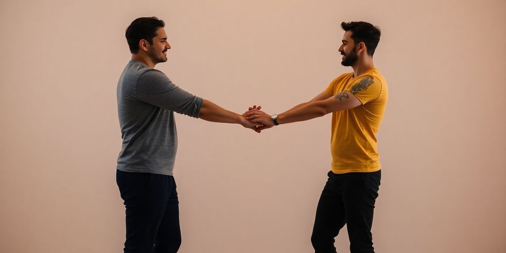 Two consenting adults navigate energy flow.