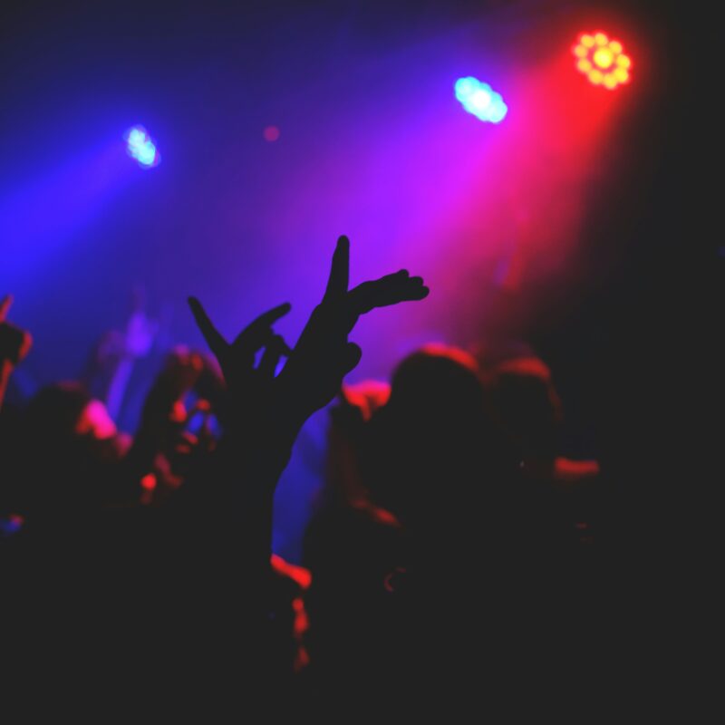 People are dancing in the event