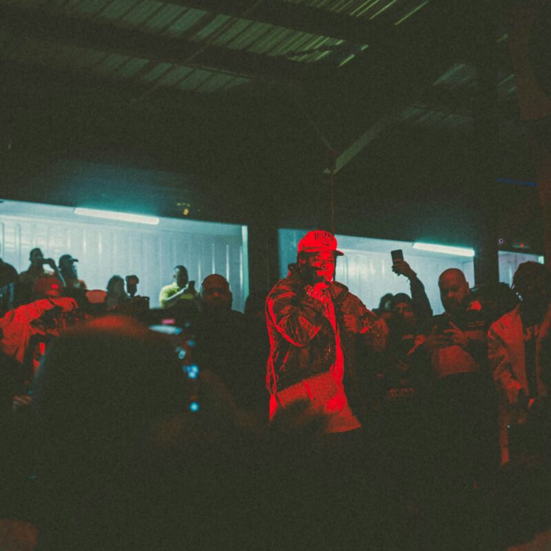 People dancing in the club