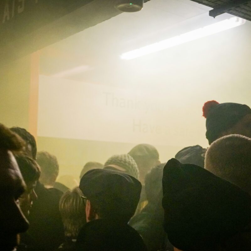 People in the club dancing