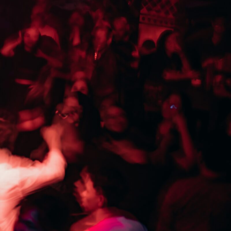 People in the party dancing