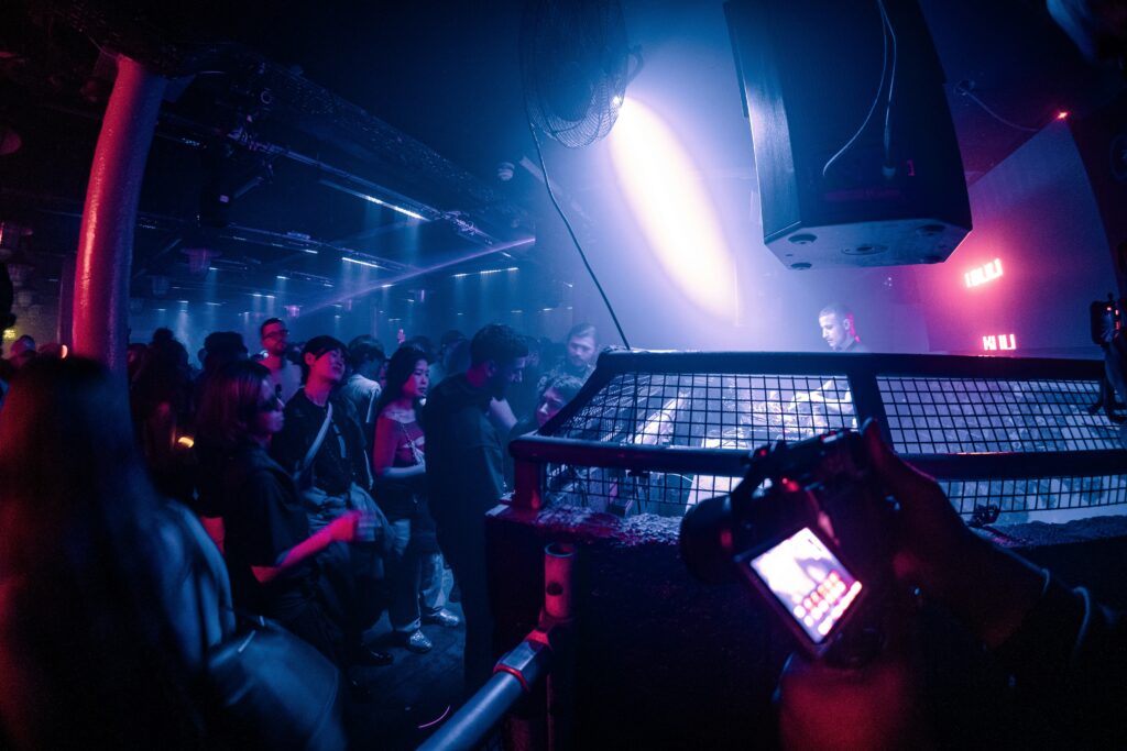 lights in club party