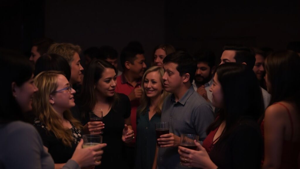 Couple discussing safe sex practices