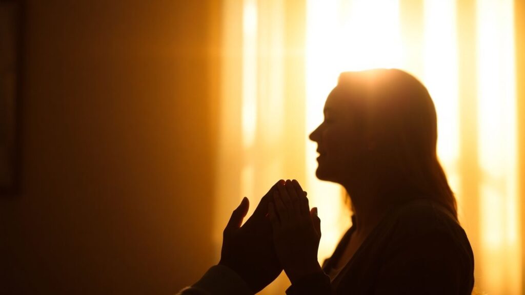 Couple sharing an intimate, trusting moment of exploration.